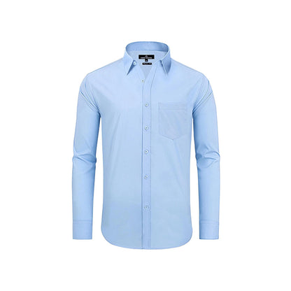 Clearance sale! Men's Plaid Button Down Shirts Cotton Long Sleeve Dress Shirts Regular Fit Gingham Shirts